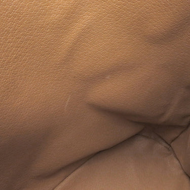 セリーヌ CELINE マカダム ブラウン PVC レザー ショルダーバッグ ゴールド金具 茶