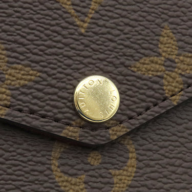 ルイヴィトン LOUIS VUITTON ポシェット フェリシー M81896 フューシャ モノグラムキャンバス チェーンウォレット ゴールド金具 茶 チェーンショルダー クロスボディ