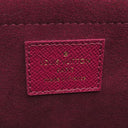 ルイヴィトン LOUIS VUITTON ポシェット フェリシー M81896 フューシャ モノグラムキャンバス チェーンウォレット ゴールド金具 茶 チェーンショルダー クロスボディ