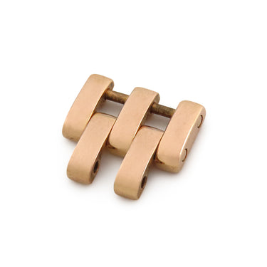 カルティエ Cartier パンテール SM用 コマ ピンクゴールド K18PG 腕時計パーツ 純正 1コマ K18PG 駒 5連 バネ棒 ベルト ブレス バンド 替え 12mm ピンクゴールド