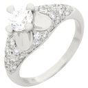 ブルガリ BVLGARI コロナ ダイヤリング プラチナシルバー Pt950 ダイヤモンド 14038 リング 指輪 パヴェダイヤ　 8号