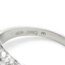 ブルガリ BVLGARI コロナ ダイヤリング プラチナシルバー Pt950 ダイヤモンド 14038 リング 指輪 パヴェダイヤ　 8号