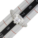 ブルガリ BVLGARI コロナ ダイヤリング プラチナシルバー Pt950 ダイヤモンド 14038 リング 指輪 パヴェダイヤ　 8号