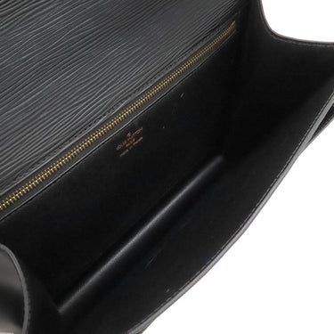 ルイヴィトン LOUIS VUITTON モンソー M52122 ブラック エピレザー 2WAYバッグ ゴールド金具 黒 ハンドバッグ ショルダー