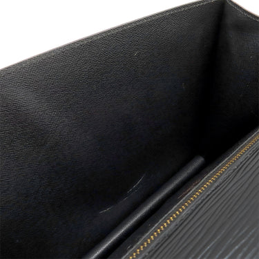 ルイヴィトン LOUIS VUITTON モンソー M52122 ブラック エピレザー 2WAYバッグ ゴールド金具 黒 ハンドバッグ ショルダー