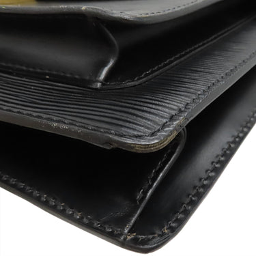 ルイヴィトン LOUIS VUITTON モンソー M52122 ブラック エピレザー 2WAYバッグ ゴールド金具 黒 ハンドバッグ ショルダー