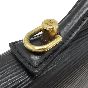 ルイヴィトン LOUIS VUITTON モンソー M52122 ブラック エピレザー 2WAYバッグ ゴールド金具 黒 ハンドバッグ ショルダー