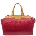 ルイヴィトン LOUIS VUITTON ブレアPM M91623 ポムダムール モノグラムヴェルニ 2WAYバッグ ゴールド金具 赤 ハンドバッグ ショルダー