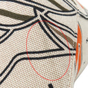 エルメス HERMES スティープル28 グリ×エクリュ トワルアッシュ スイフト トートバッグ 茶