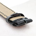 ブレゲ BREGUET ブラック クロコダイル 腕時計パーツ 未使用 純正 クロコ ベルト バンド 替え 予備 スペア ストラップ 18mm ブラック 黒