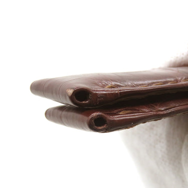 ブレゲ BREGUET ダークブラウン クロコダイル 腕時計パーツ 新品同様 純正 替え クロコ バンド ベルト ストラップ 21mm ダークブラウン 茶