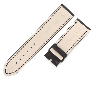 ブレゲ BREGUET ブラック クロコダイル 腕時計パーツ 未使用 純正 替え クロコ ベルト バンド ストラップ 20mm 黒 ブラック