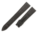 ブレゲ BREGUET ブラック クロコダイル 腕時計パーツ 純正 クロコ レザー 本革 ベルト バンド 替え 予備 スペア ストラップ 18mm ブラック 黒