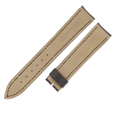 ブレゲ BREGUET ブラック クロコダイル 腕時計パーツ 未使用 純正 クロコ ベルト バンド 替え 予備 スペア ストラップ 18mm ブラック 黒