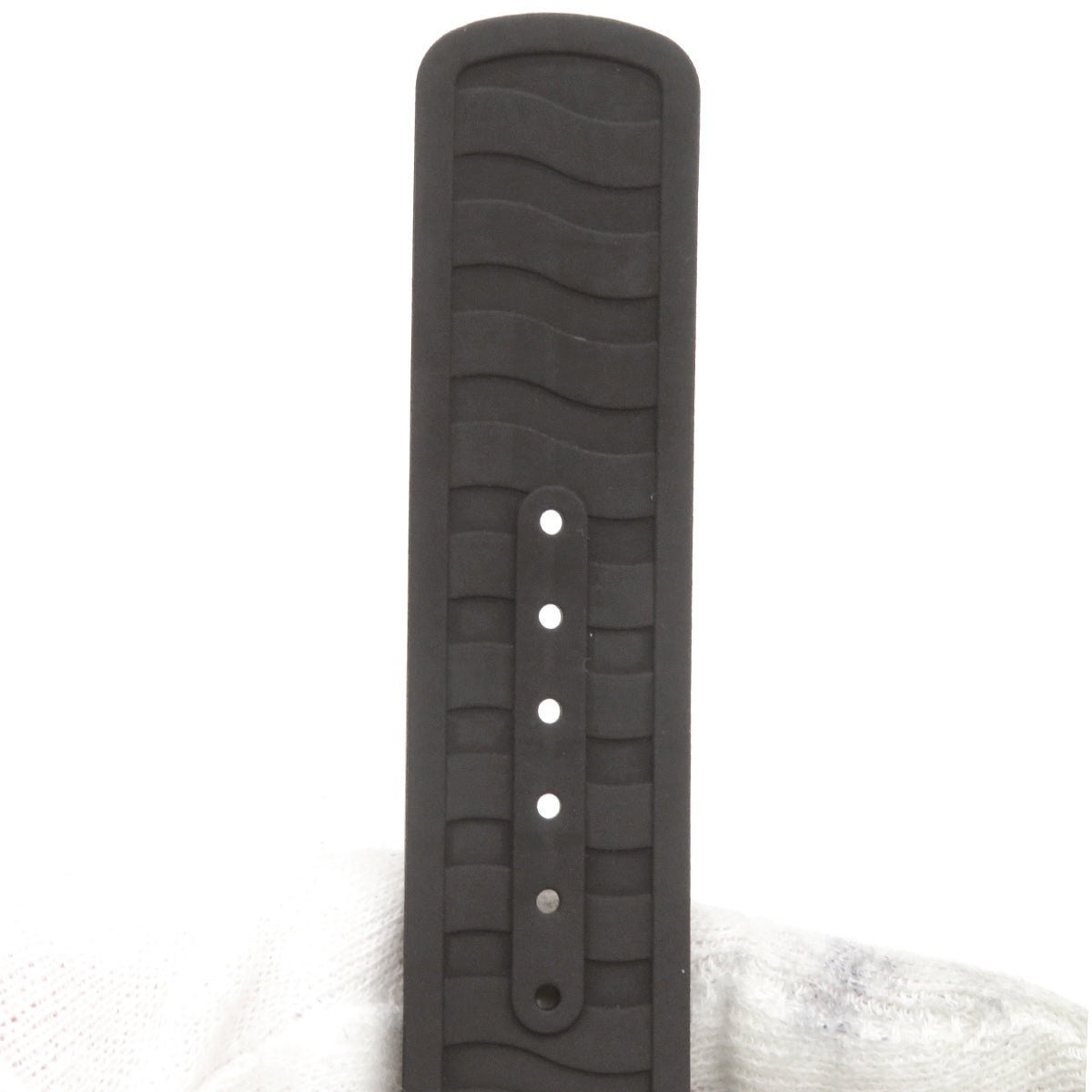 ブレゲ BREGUET マリーン 5517 5547用 ラバーバンド ブラック ラバー