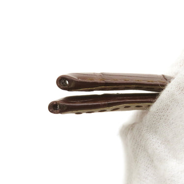 ブレゲ BREGUET ブラウン クロコダイル 腕時計パーツ 新品同様 純正 替え クロコ バンド ベルト ストラップ 21mm ブラウン 茶