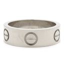 カルティエ Cartier ラブリング B4084749 ホワイトゴールド K18WG #49(JP9) リング 指輪 LOVE Ring 750 18K WG 18金 8号