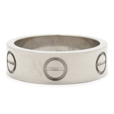 カルティエ Cartier ラブリング B4084749 ホワイトゴールド K18WG #49(JP9) リング 指輪 LOVE Ring 750 18K WG 18金 8号