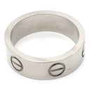 カルティエ Cartier ラブリング B4084749 ホワイトゴールド K18WG #49(JP9) リング 指輪 LOVE Ring 750 18K WG 18金 8号