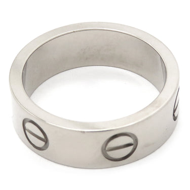カルティエ Cartier ラブリング B4084749 ホワイトゴールド K18WG #49(JP9) リング 指輪 LOVE Ring 750 18K WG 18金 8号