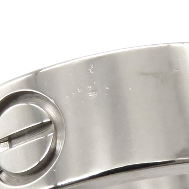 カルティエ Cartier ラブリング B4084749 ホワイトゴールド K18WG #49(JP9) リング 指輪 LOVE Ring 750 18K WG 18金 8号