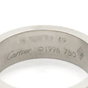 カルティエ Cartier ラブリング B4084749 ホワイトゴールド K18WG #49(JP9) リング 指輪 LOVE Ring 750 18K WG 18金 8号