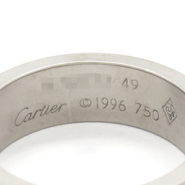 カルティエ Cartier ラブリング B4084749 ホワイトゴールド K18WG #49(JP9) リング 指輪 LOVE Ring 750 18K WG 18金 8号