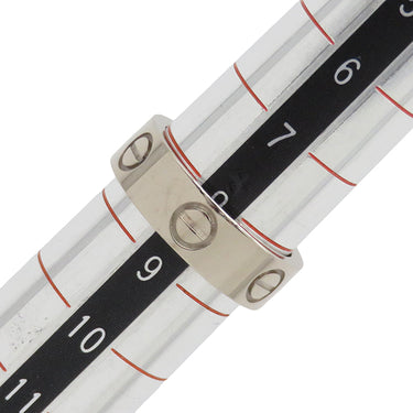 カルティエ Cartier ラブリング B4084749 ホワイトゴールド K18WG #49(JP9) リング 指輪 LOVE Ring 750 18K WG 18金 8号