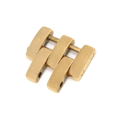 カルティエ Cartier パンテール SM用 コマ イエローゴールド K18YG 腕時計パーツ 純正 1コマ K18YG 駒 5連 バネ棒 ベルト ブレス 替え 旧型 12mm イエローゴールド