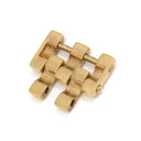 カルティエ Cartier パンテール SM用 コマ イエローゴールド K18YG 腕時計パーツ 純正 1コマ K18YG 駒 5連 バネ棒 ベルト ブレス 替え 旧型 12mm イエローゴールド