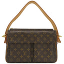ルイヴィトン LOUIS VUITTON ヴィバシテ GM M51163 モノグラム モノグラムキャンバス ショルダーバッグ ゴールド金具 茶