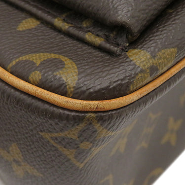 ルイヴィトン LOUIS VUITTON ヴィバシテ GM M51163 モノグラム モノグラムキャンバス ショルダーバッグ ゴールド金具 茶