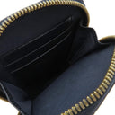 クリスチャン・ディオール Christian Dior 30 MONTAIGNE フォンホルダー 43MA0271 ブラック キャンバス 2WAYバッグ ゴールド金具 チェーンショルダー 紺