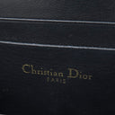 クリスチャン・ディオール Christian Dior 30 MONTAIGNE フォンホルダー 43MA0271 ブラック キャンバス 2WAYバッグ ゴールド金具 チェーンショルダー 紺