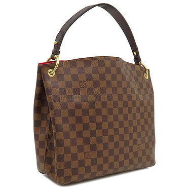 ルイヴィトン LOUIS VUITTON グレースフル PM N44044 ダミエエベヌ ダミエキャンバス ショルダーバッグ ゴールド金具 ワンショルダー