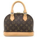 ルイヴィトン LOUIS VUITTON アルマ BB M53152 モノグラム モノグラムキャンバス 2WAYバッグ ゴールド金具 茶 ショルダー ハンドバッグ