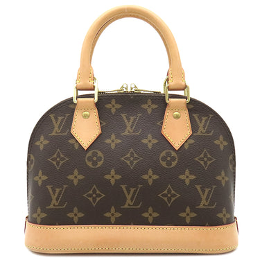 ルイヴィトン LOUIS VUITTON アルマ BB M53152 モノグラム モノグラムキャンバス 2WAYバッグ ゴールド金具 茶 ショルダー ハンドバッグ