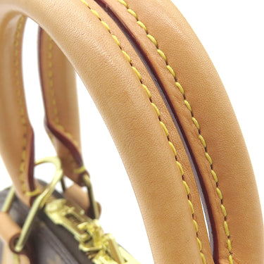 ルイヴィトン LOUIS VUITTON アルマ BB M53152 モノグラム モノグラムキャンバス 2WAYバッグ ゴールド金具 茶 ショルダー ハンドバッグ