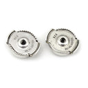 エルメス HERMES エクスリブリス フープ シルバーXピンクゴールド シルバー925 K18PG ピアス Ag925 AU750 スイング サークル