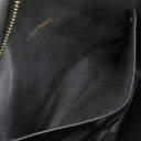 シャネル CHANEL マトラッセ フリンジ ブラック レザー ショルダーバッグ ゴールド金具 黒 タッセル チェーンショルダー