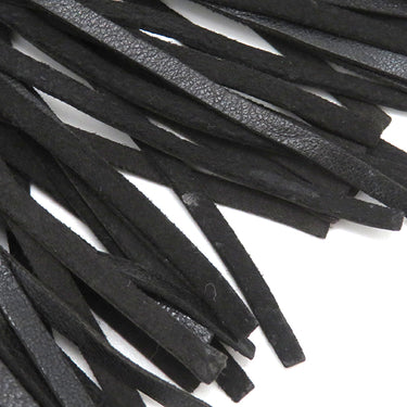 シャネル CHANEL マトラッセ フリンジ ブラック レザー ショルダーバッグ ゴールド金具 黒 タッセル チェーンショルダー