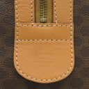 セリーヌ CELINE マカダム ブラウン PVC レザー ボストンバッグ ゴールド金具 総柄 トリオンフ ロゴ ヴィンテージ