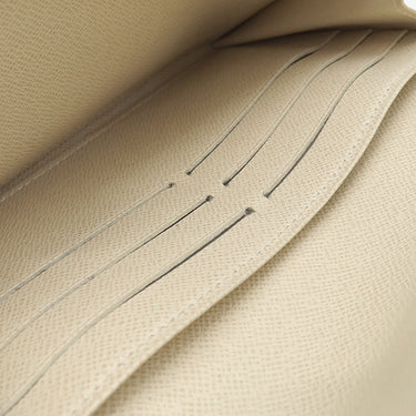 ルイヴィトン LOUIS VUITTON ポルトフォイユ サラ N61735 ダミエアズール ダミエアズールキャンバス 長財布 ゴールド金具 白