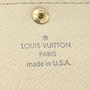ルイヴィトン LOUIS VUITTON ポルトフォイユ サラ N61735 ダミエアズール ダミエアズールキャンバス 長財布 ゴールド金具 白