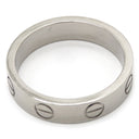 カルティエ Cartier ミニラブリング B4085100 ホワイトゴールド K18WG #47(JP7) リング 指輪 LOVE Ring 750 7号