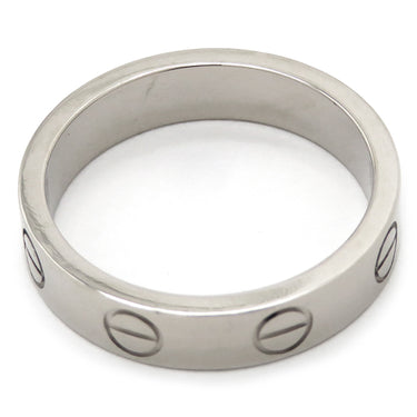 カルティエ Cartier ミニラブリング B4085100 ホワイトゴールド K18WG #47(JP7) リング 指輪 LOVE Ring 750 7号