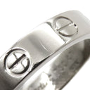 カルティエ Cartier ミニラブリング B4085100 ホワイトゴールド K18WG #47(JP7) リング 指輪 LOVE Ring 750 7号