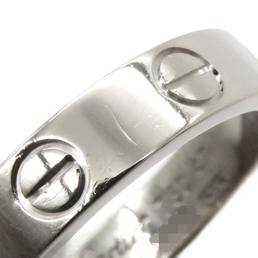 カルティエ Cartier ミニラブリング B4085100 ホワイトゴールド K18WG #47(JP7) リング 指輪 LOVE Ring 750 7号