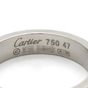 カルティエ Cartier ミニラブリング B4085100 ホワイトゴールド K18WG #47(JP7) リング 指輪 LOVE Ring 750 7号