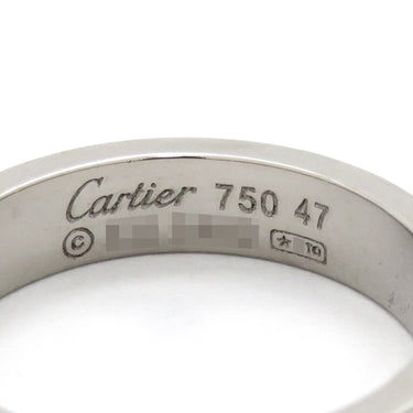 カルティエ Cartier ミニラブリング B4085100 ホワイトゴールド K18WG #47(JP7) リング 指輪 LOVE Ring 750 7号